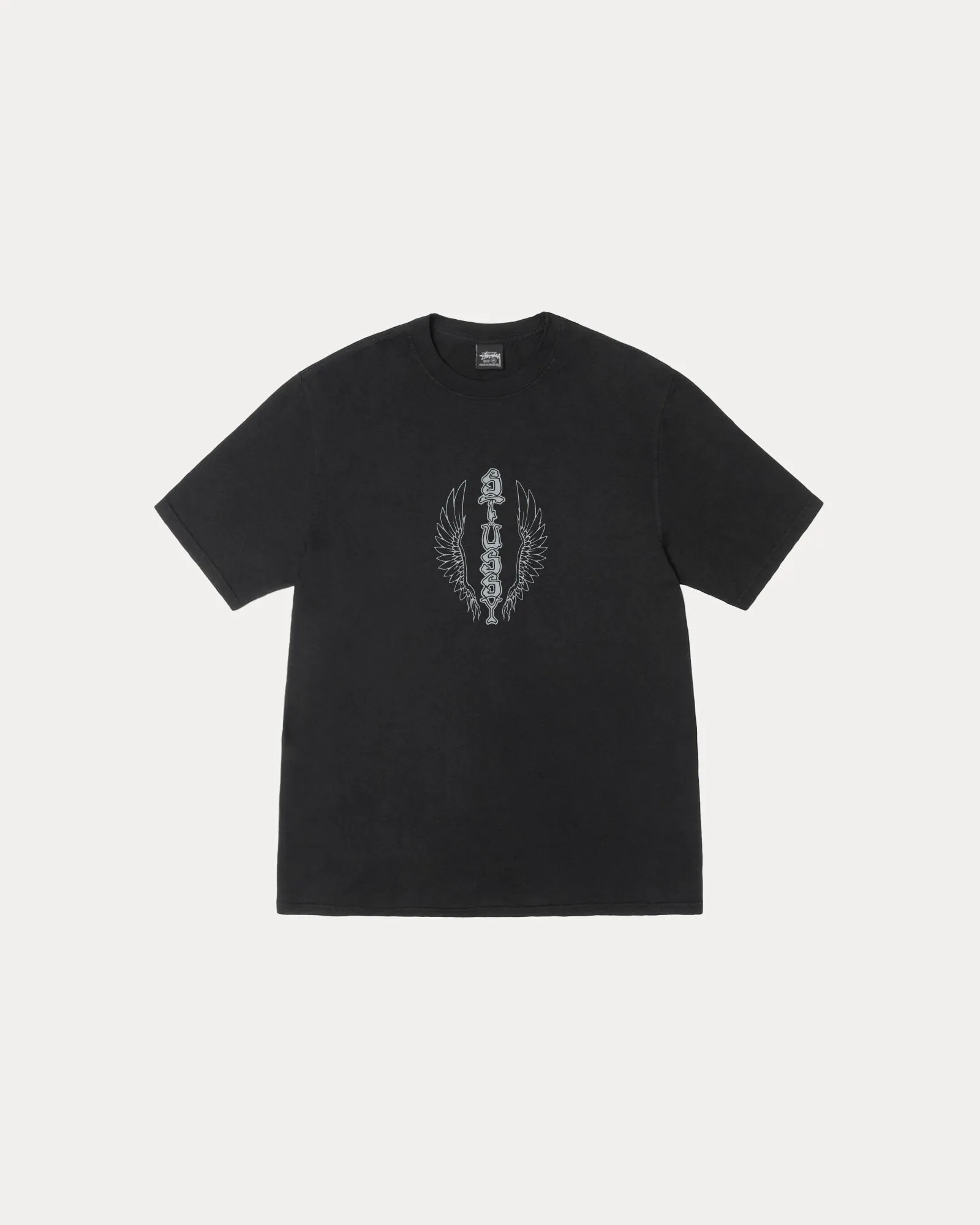 WES WINGS TEE PIGMENT DYED sold by Stussy