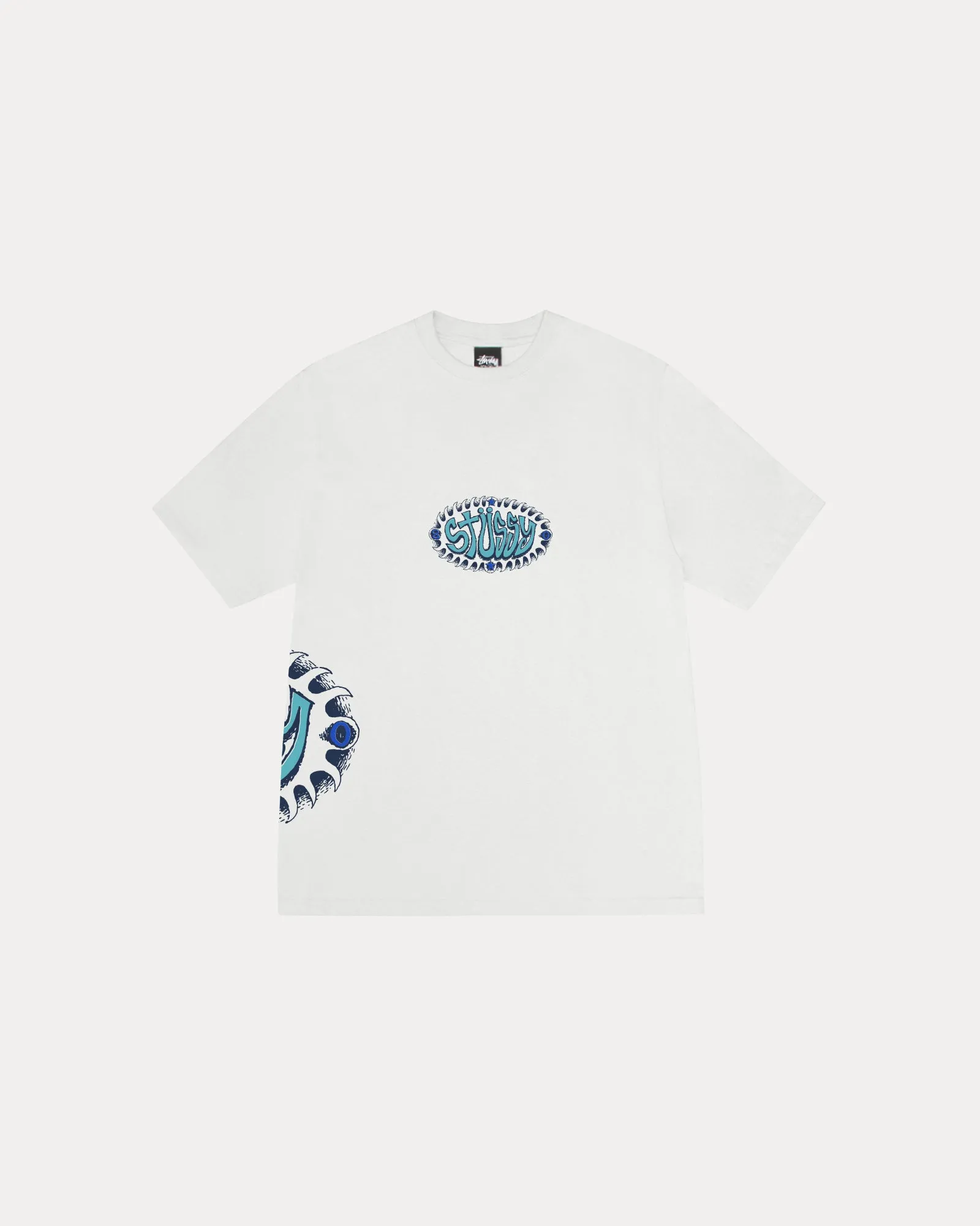 WAVE OVAL TEE PIGMENT DYED sold by Stussy
