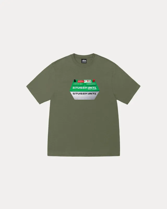 BATTERY TEE sold by Stussy