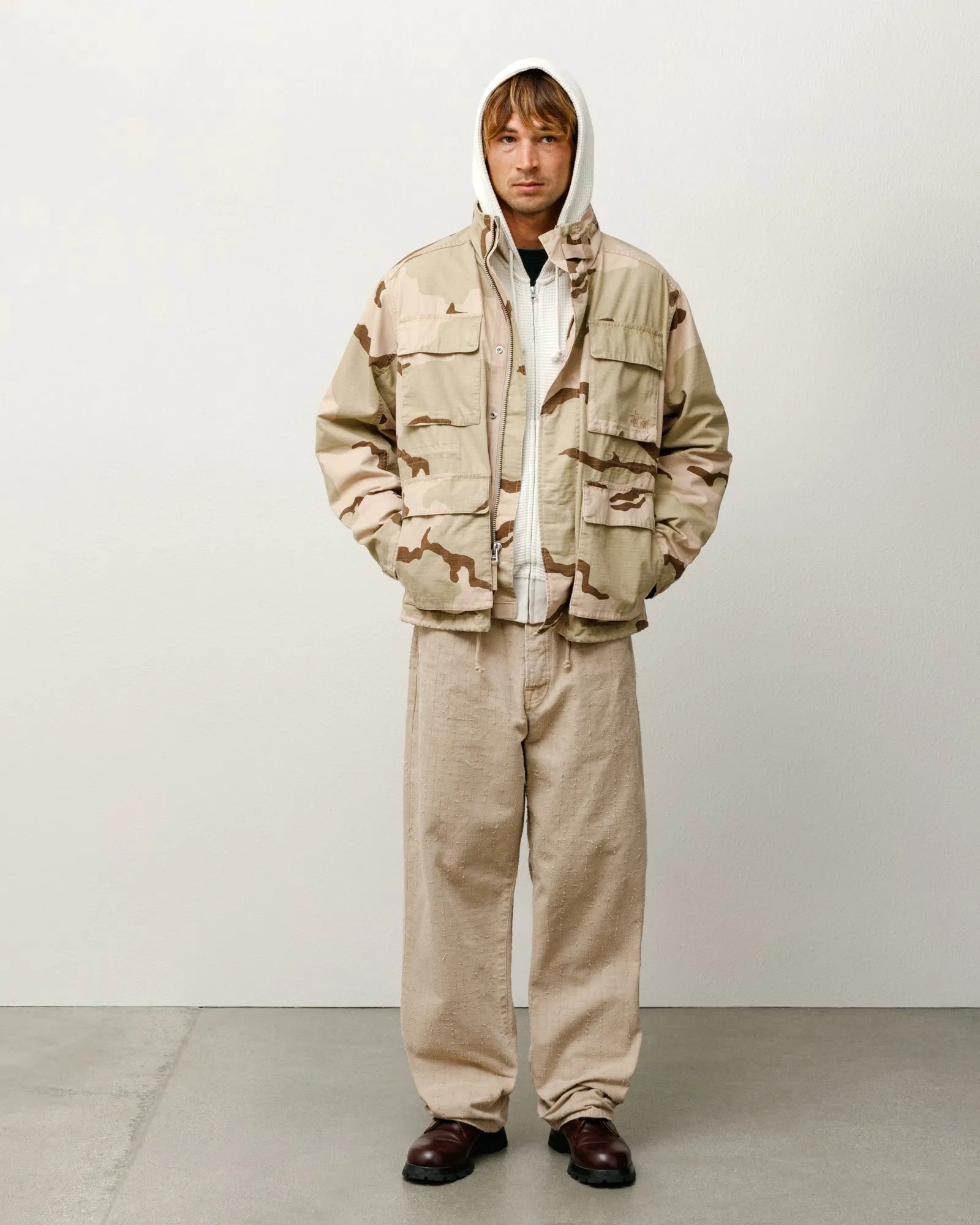 BIG OL' PANT CANVAS NEEDLEPUNCH sold by Stussy