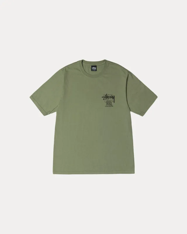 CLASSIC GEAR TEE PIGMENT DYED sold by Stussy