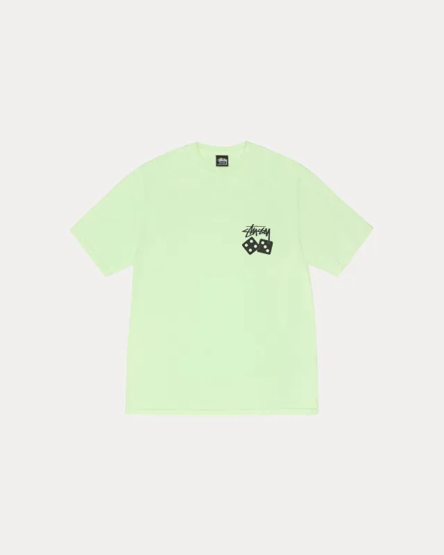 DICE TEE PIGMENT DYED sold by Stussy