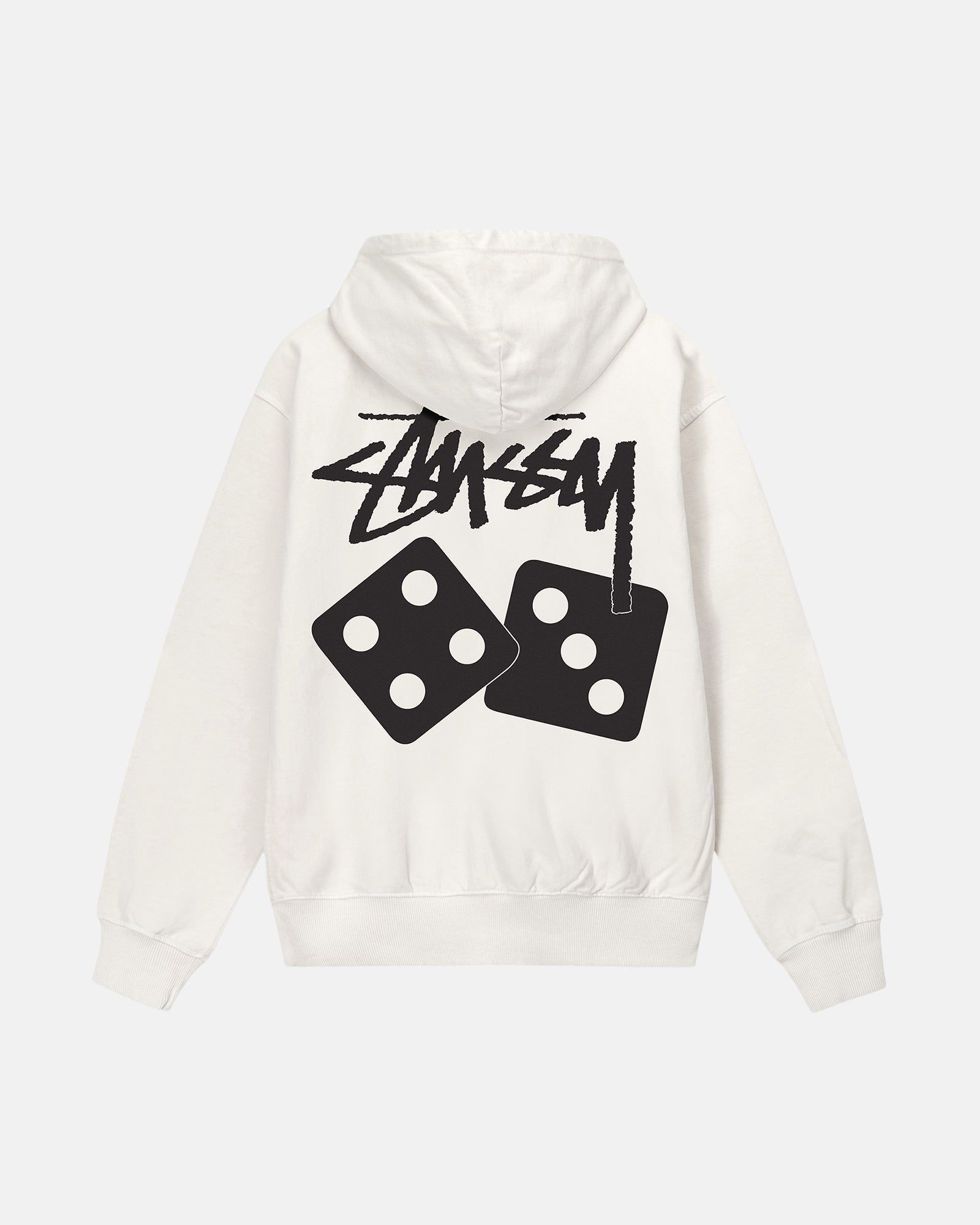 DICE PIGMENT DYED HOODIE sold by Stussy