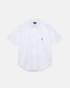 BOXY STRIPED SHIRT sold by Stussy