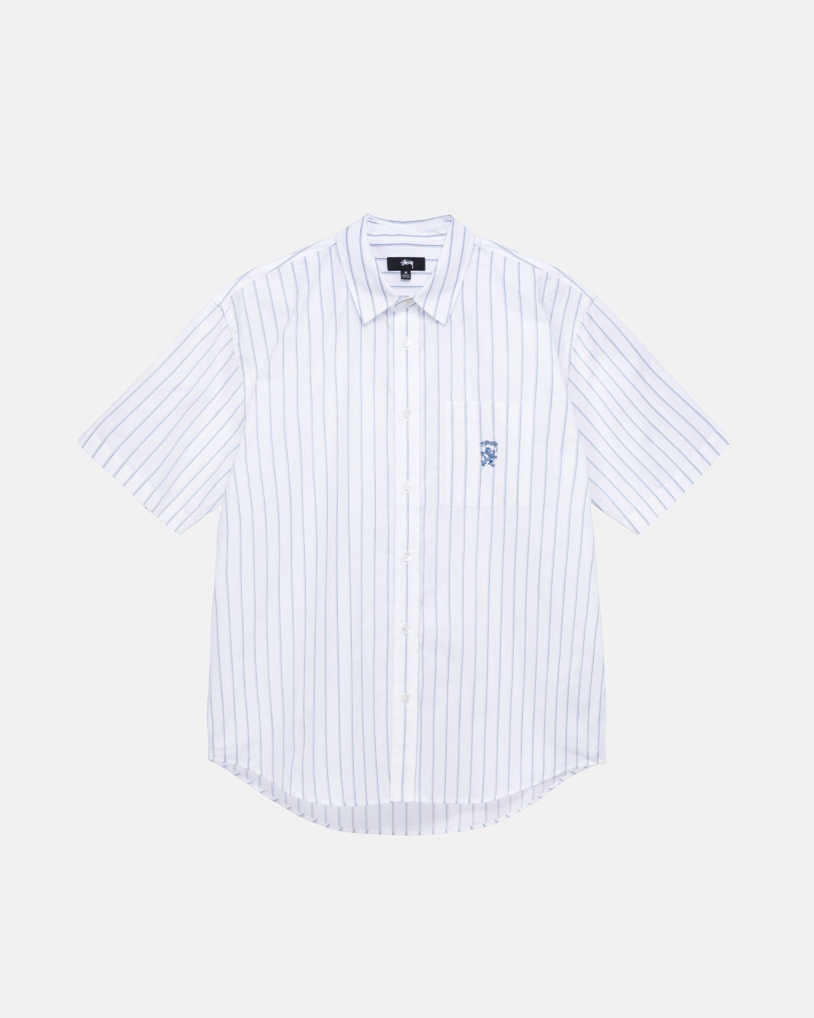 BOXY STRIPED SHIRT sold by Stussy
