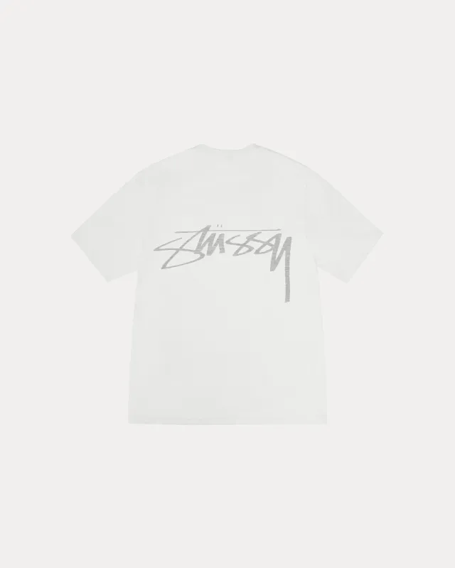 SMOOTH REVERSE TEE PIGMENT DYED sold by Stussy