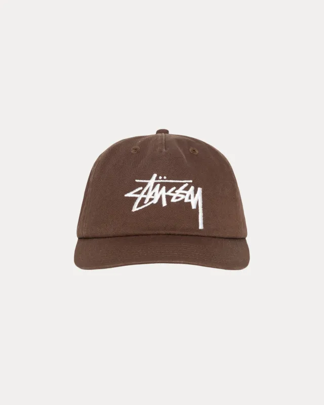 MID-DEPTH BIG STOCK SNAPBACK made by Stussy
