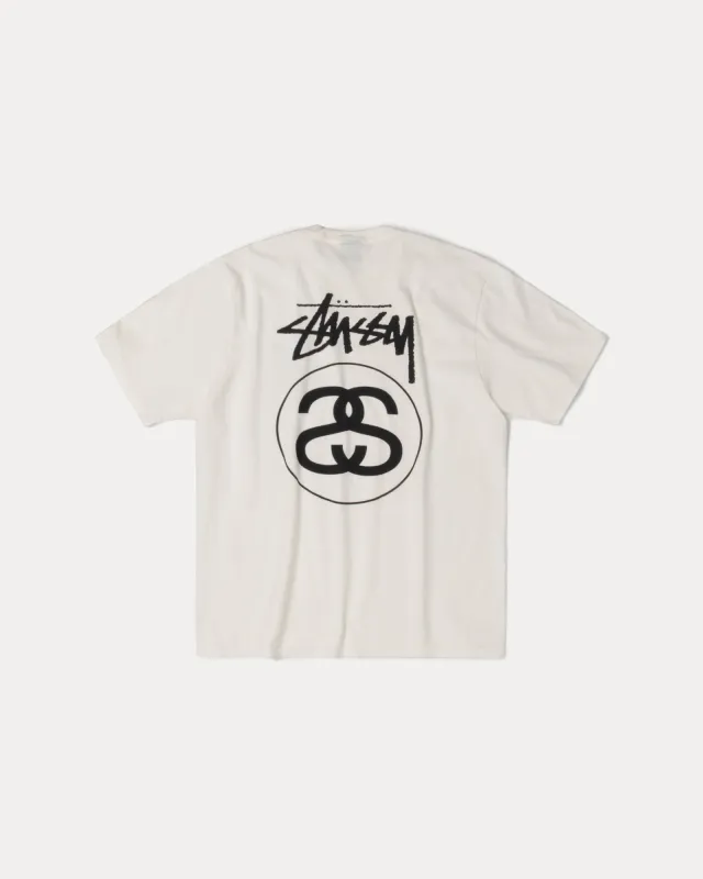 STOCK LINK TEE PIGMENT DYED sold by Stussy