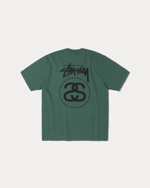 STOCK LINK TEE PIGMENT DYED sold by Stussy