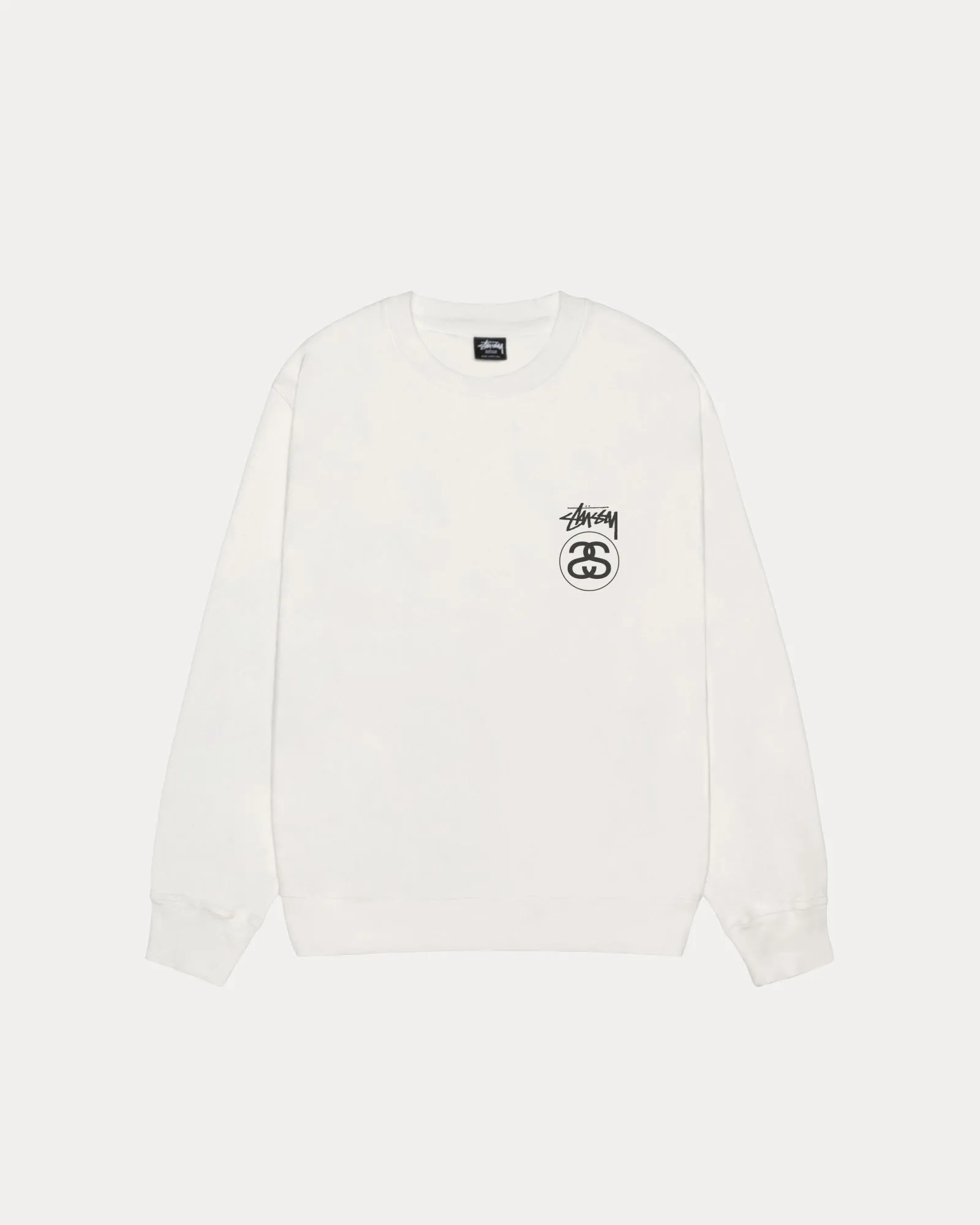 STOCK LINK CREW PIGMENT DYED sold by Stussy