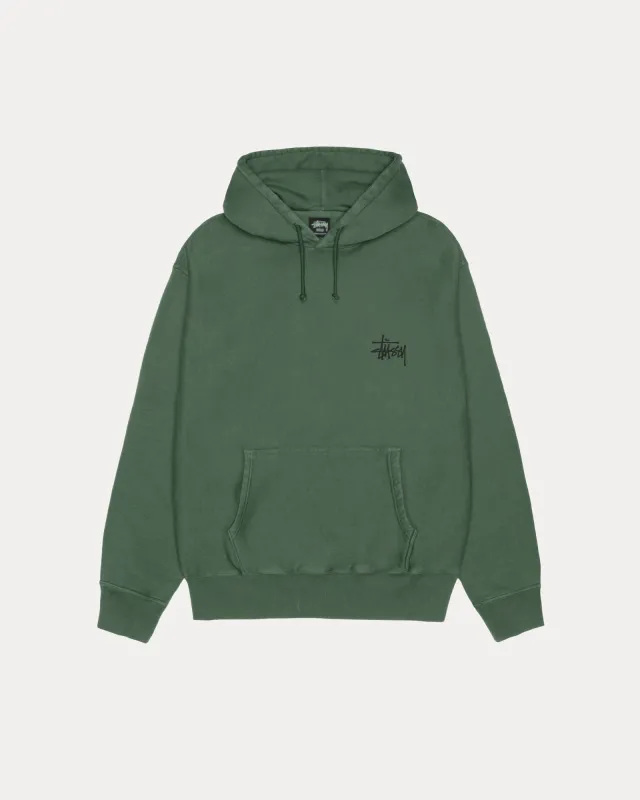 BASIC STÜSSY HOODIE PIGMENT DYED sold by Stussy