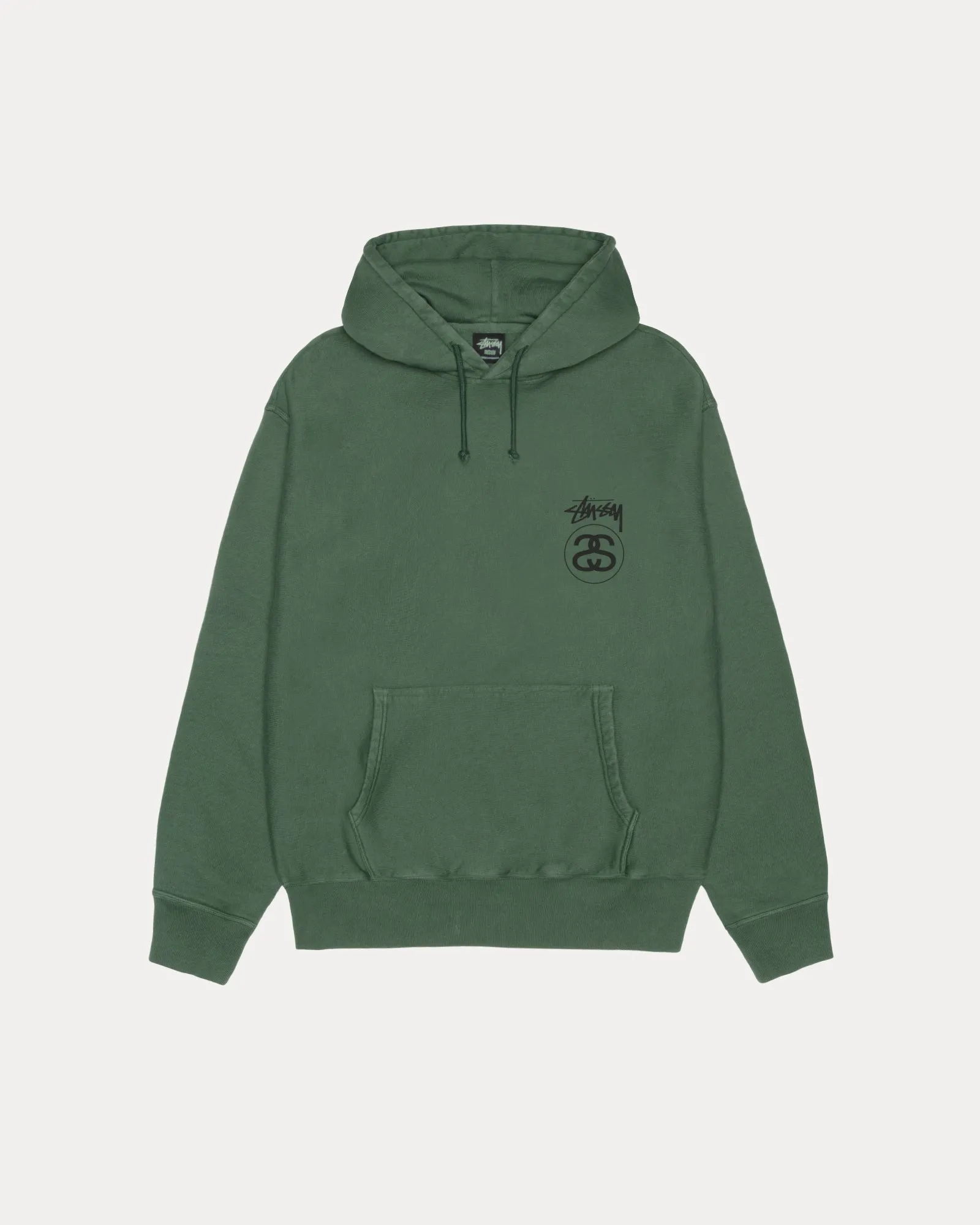 STOCK LINK HOODIE PIGMENT DYED sold by Stussy