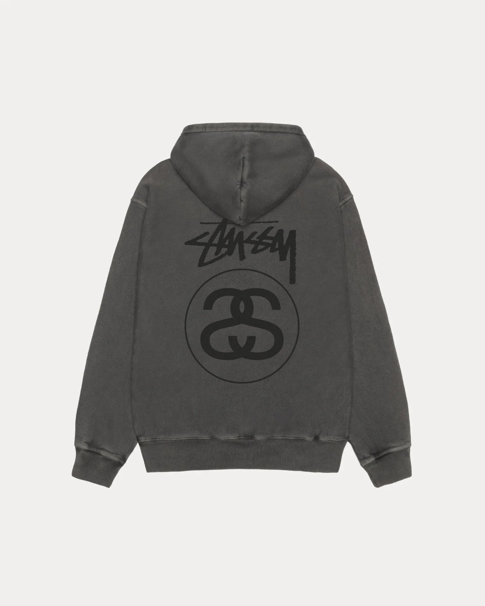 STOCK LINK ZIP HOODIE PIGMENT DYED sold by Stussy product image thumbnail 2