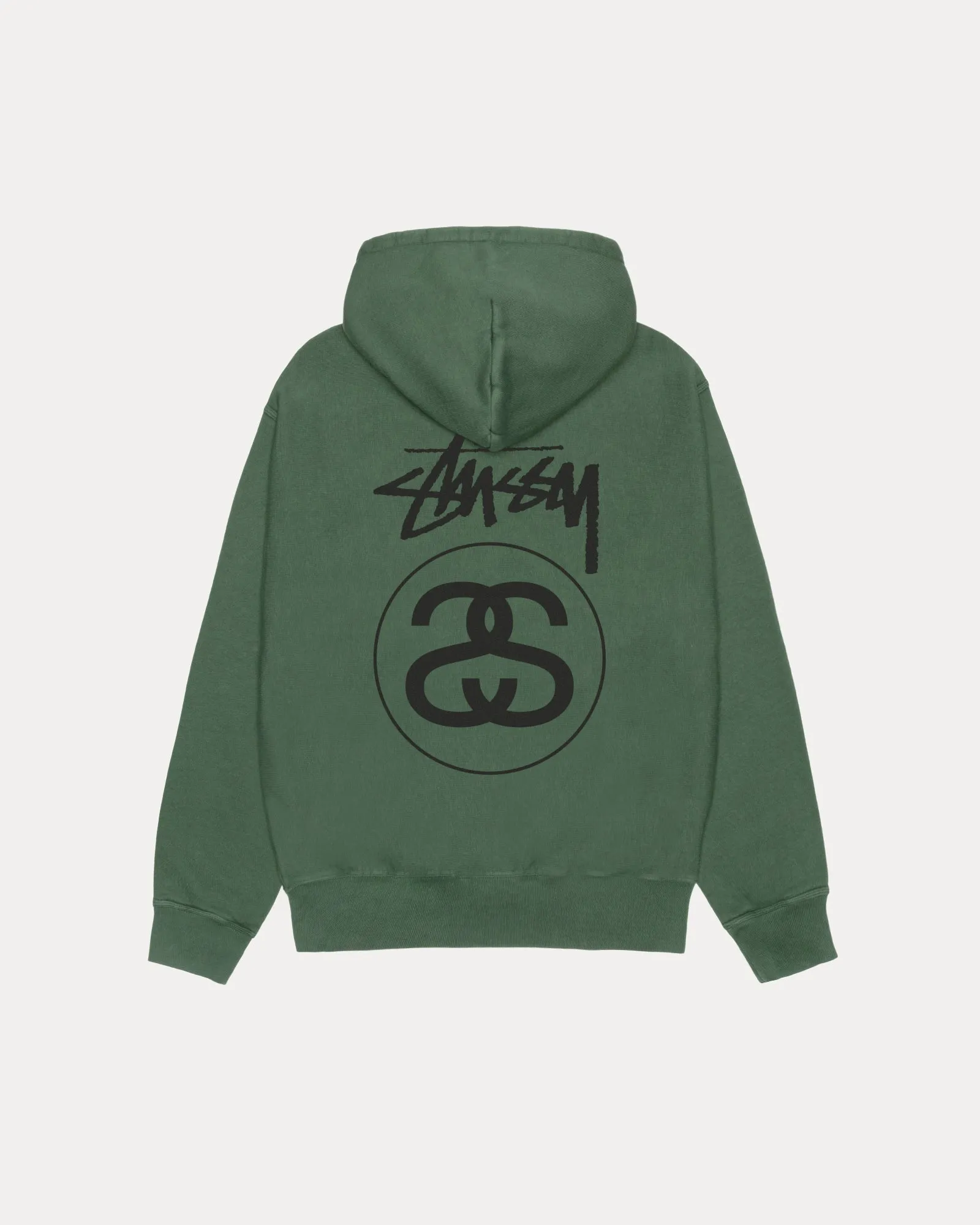 STOCK LINK ZIP HOODIE PIGMENT DYED sold by Stussy product image thumbnail 2