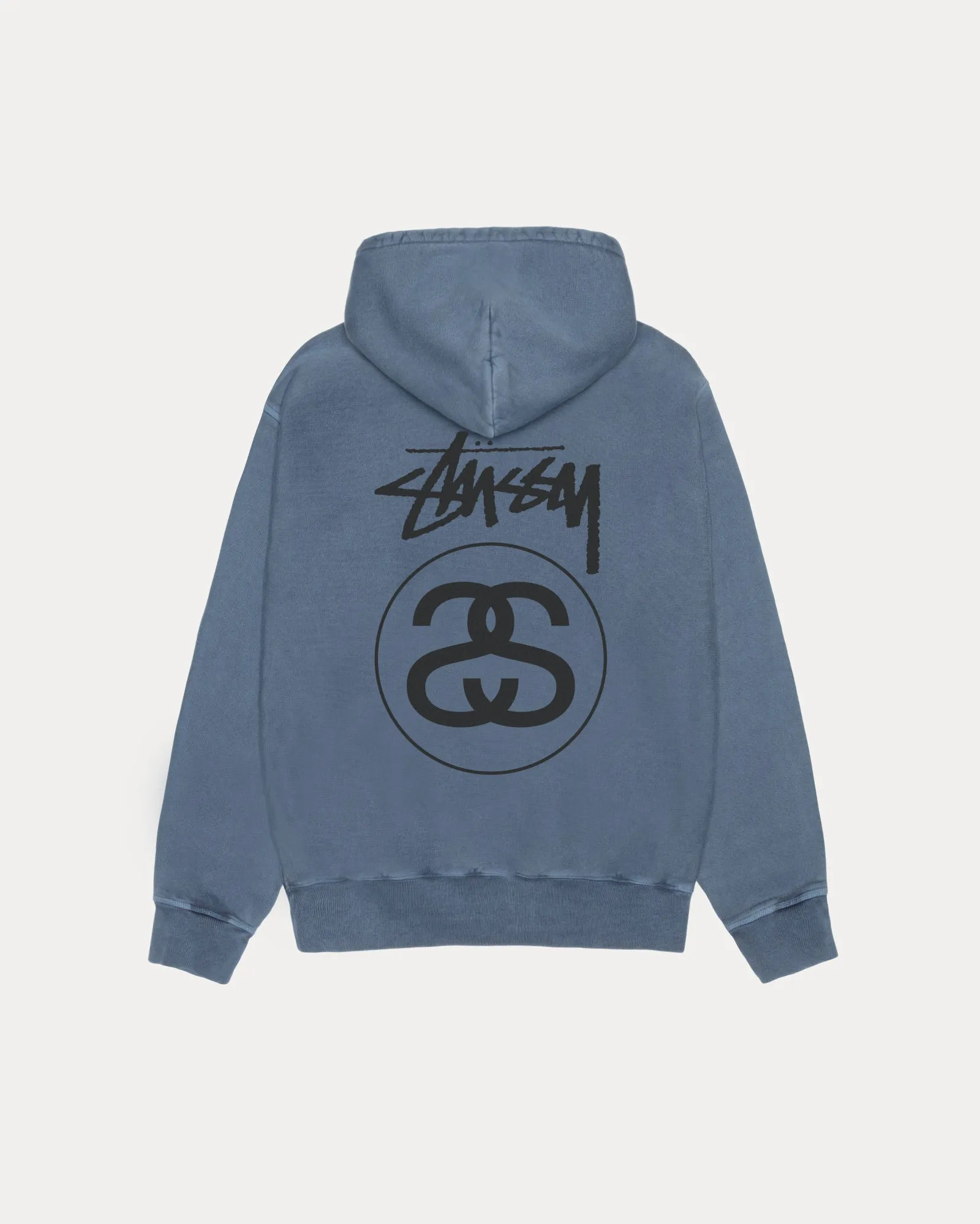 STOCK LINK ZIP HOODIE PIGMENT DYED sold by Stussy product image thumbnail 2