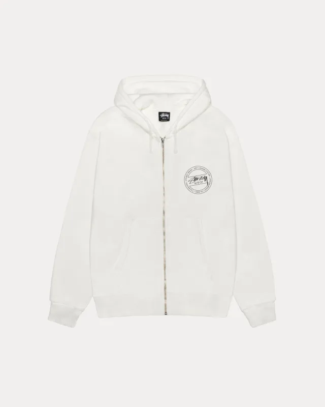 STÜSSY WEAR ZIP HOODIE PIGMENT DYED sold by Stussy