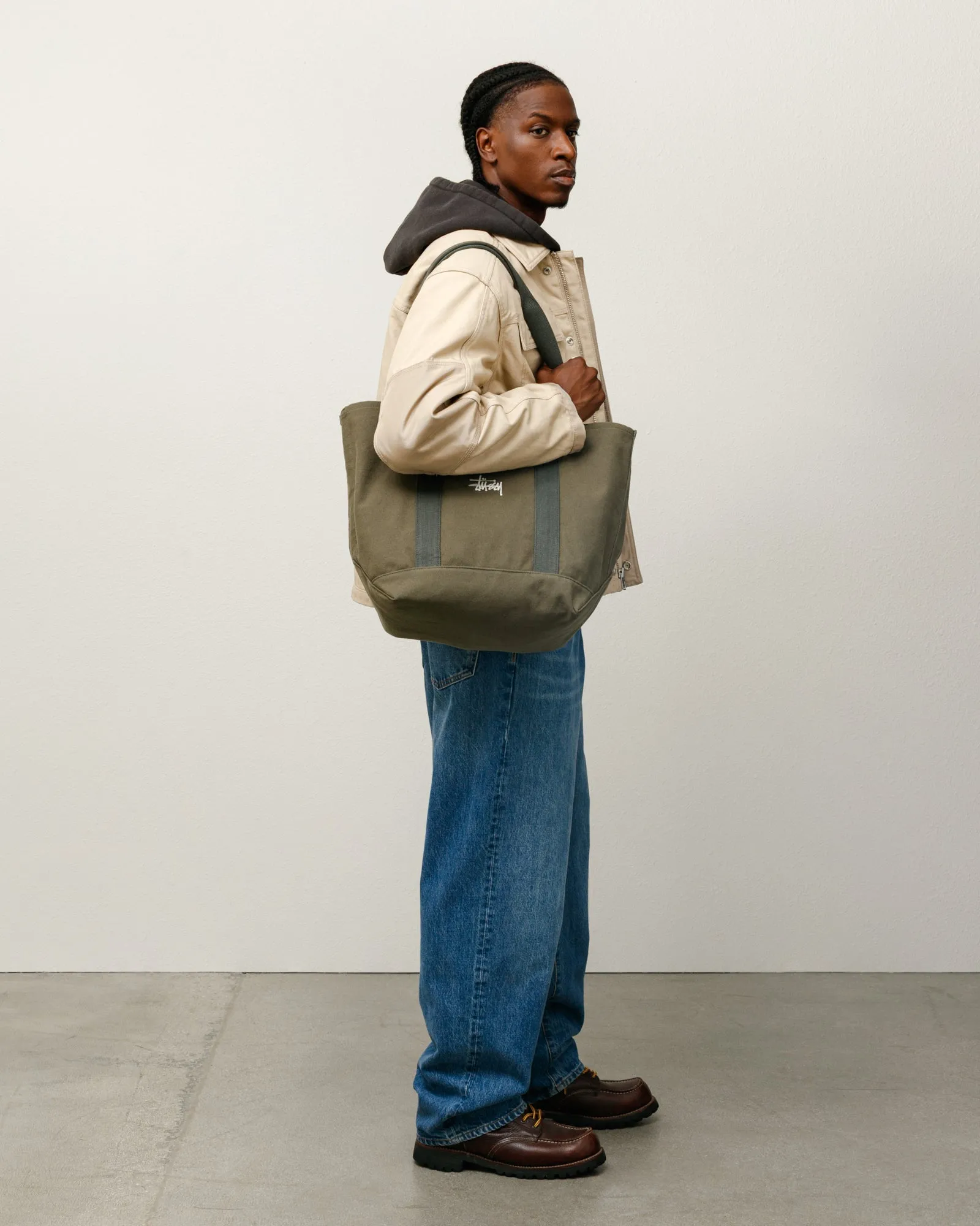 CANVAS MARKET TOTE sold by Stussy