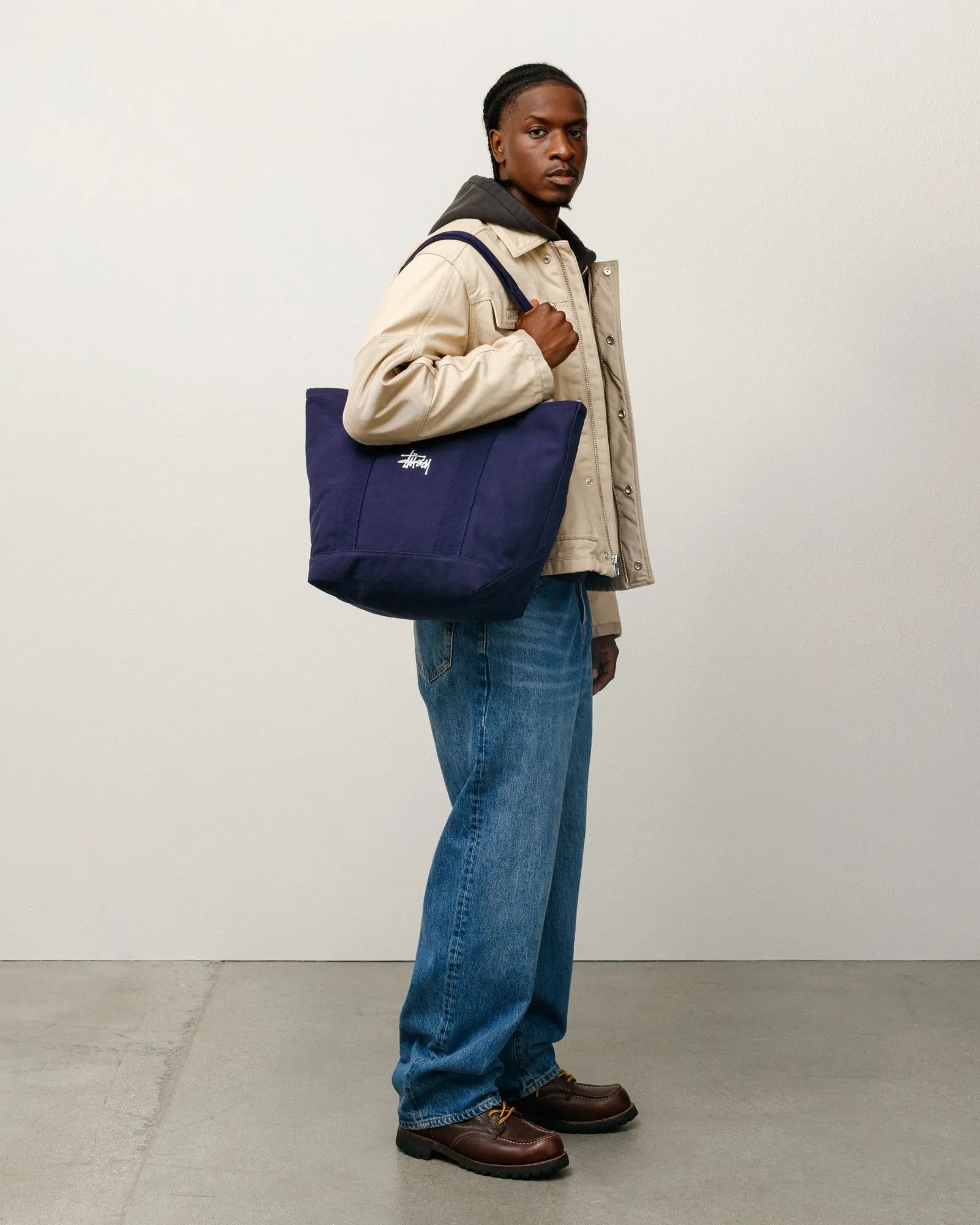 CANVAS MARKET TOTE sold by Stussy