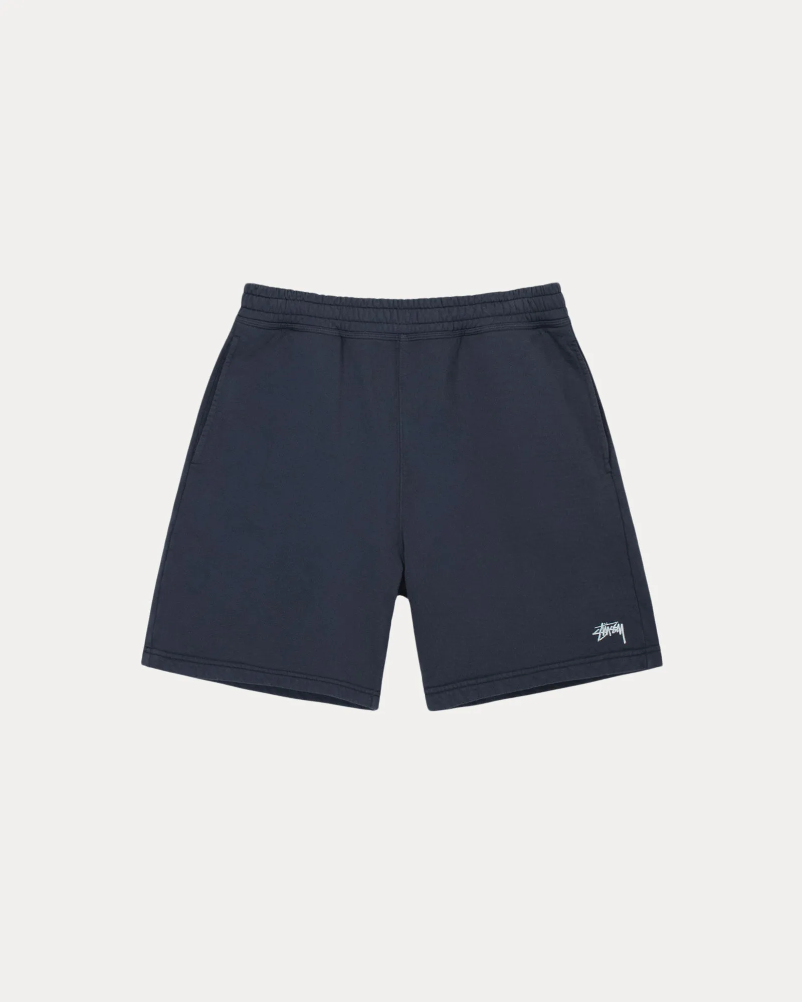 STOCK LOGO FLEECE SHORT sold by Stussy