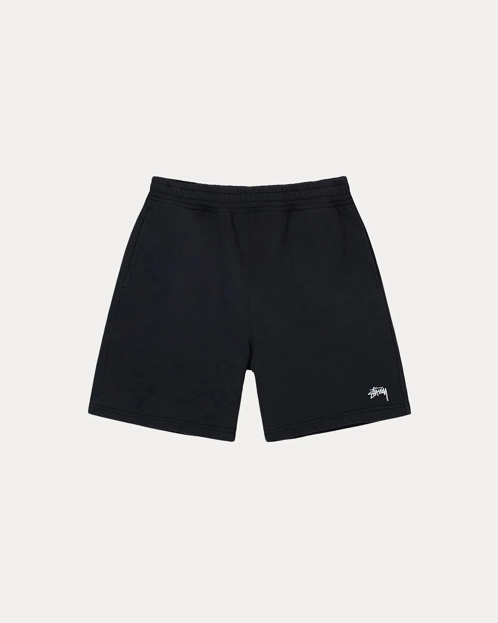 STOCK LOGO FLEECE SHORT sold by Stussy