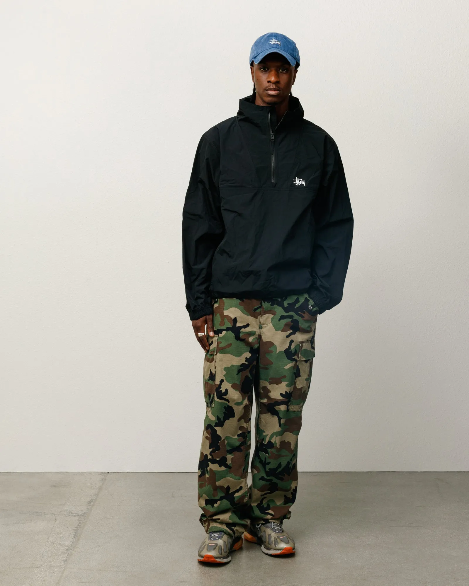 WARM UP PULLOVER sold by Stussy