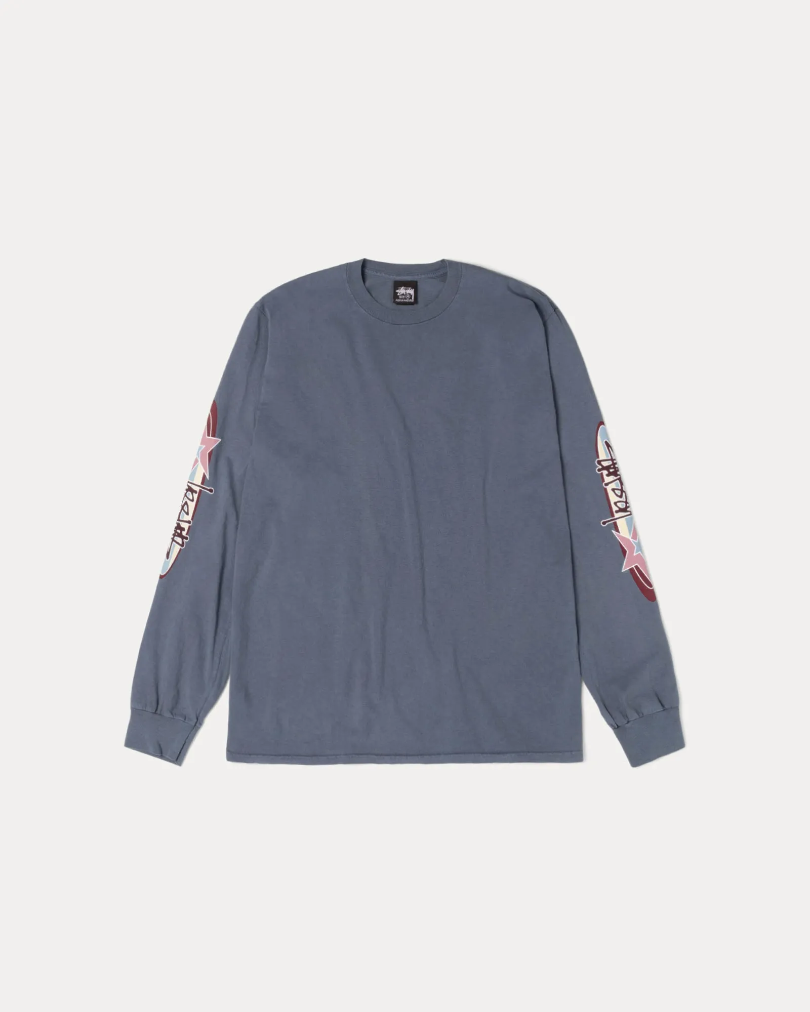 TWO STAR LS TEE PIGMENT DYED sold by Stussy