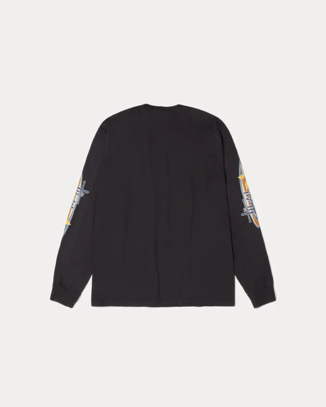 TWO STAR LS TEE PIGMENT DYED sold by Stussy