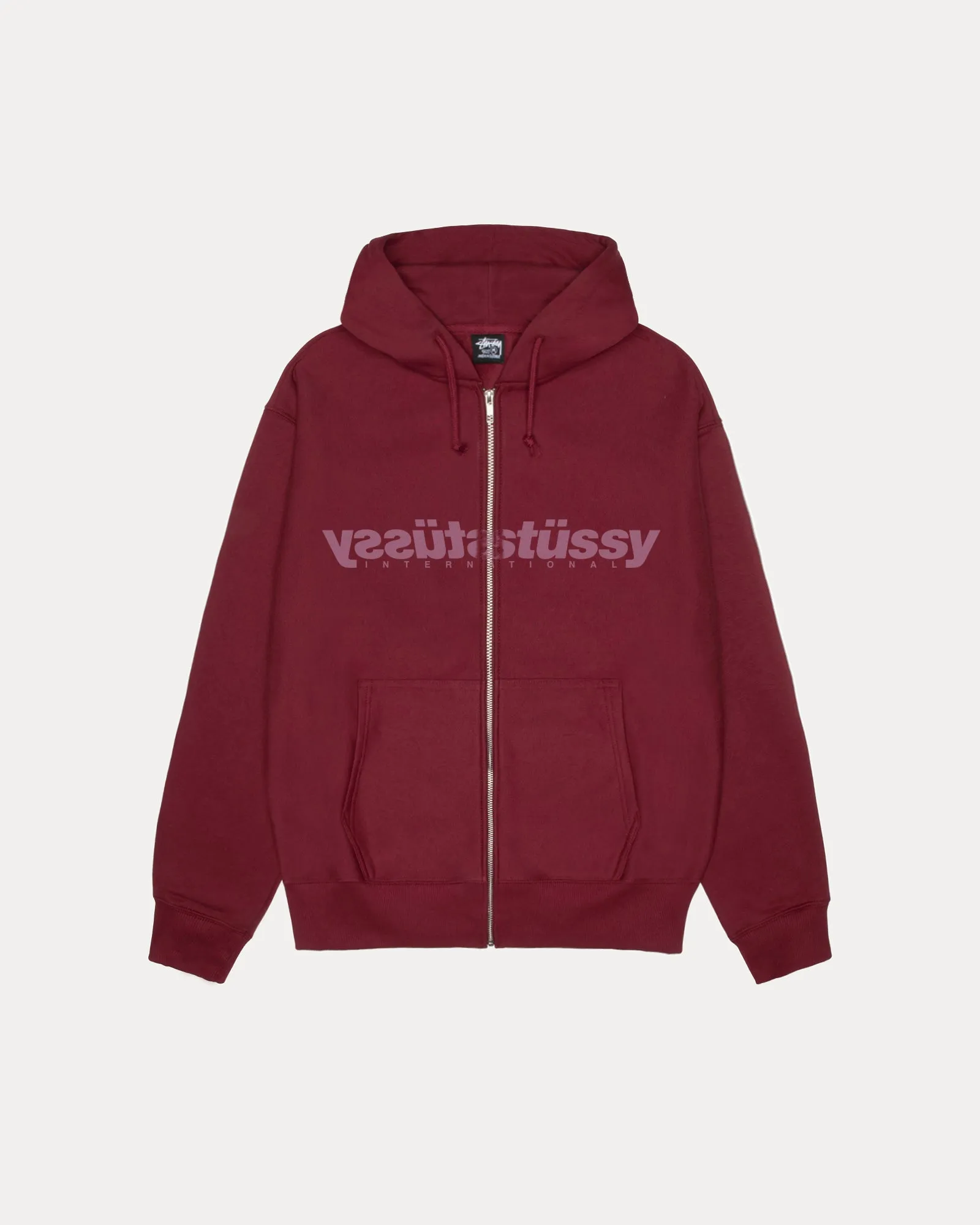 MIRROR ZIP HOODIE sold by Stussy