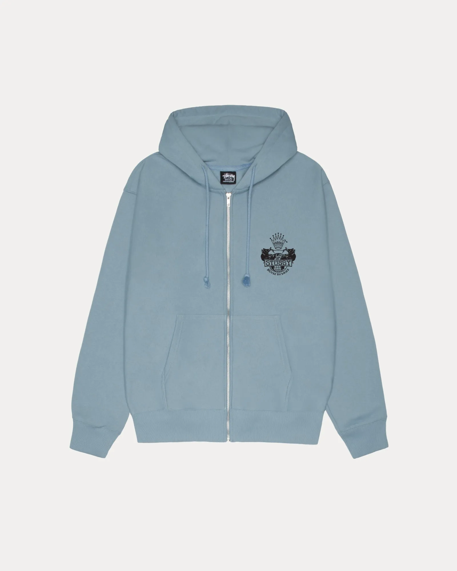 BUILT TO LAST ZIP HOODIE sold by Stussy