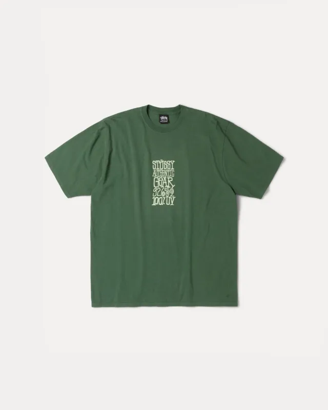AUTHENTIC GEAR TEE PIGMENT DYED sold by Stussy