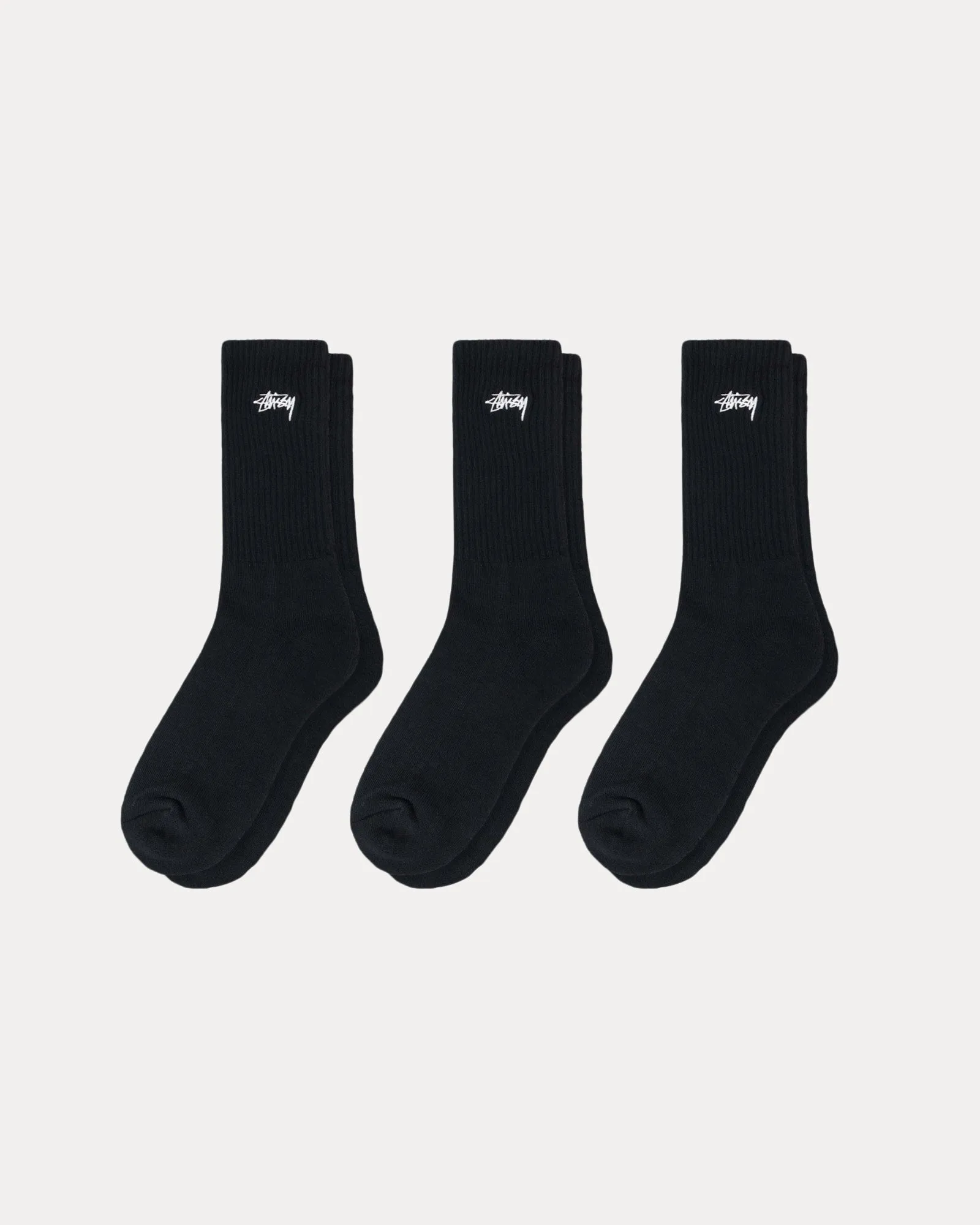 CREW SOCKS 3 PACK sold by Stussy
