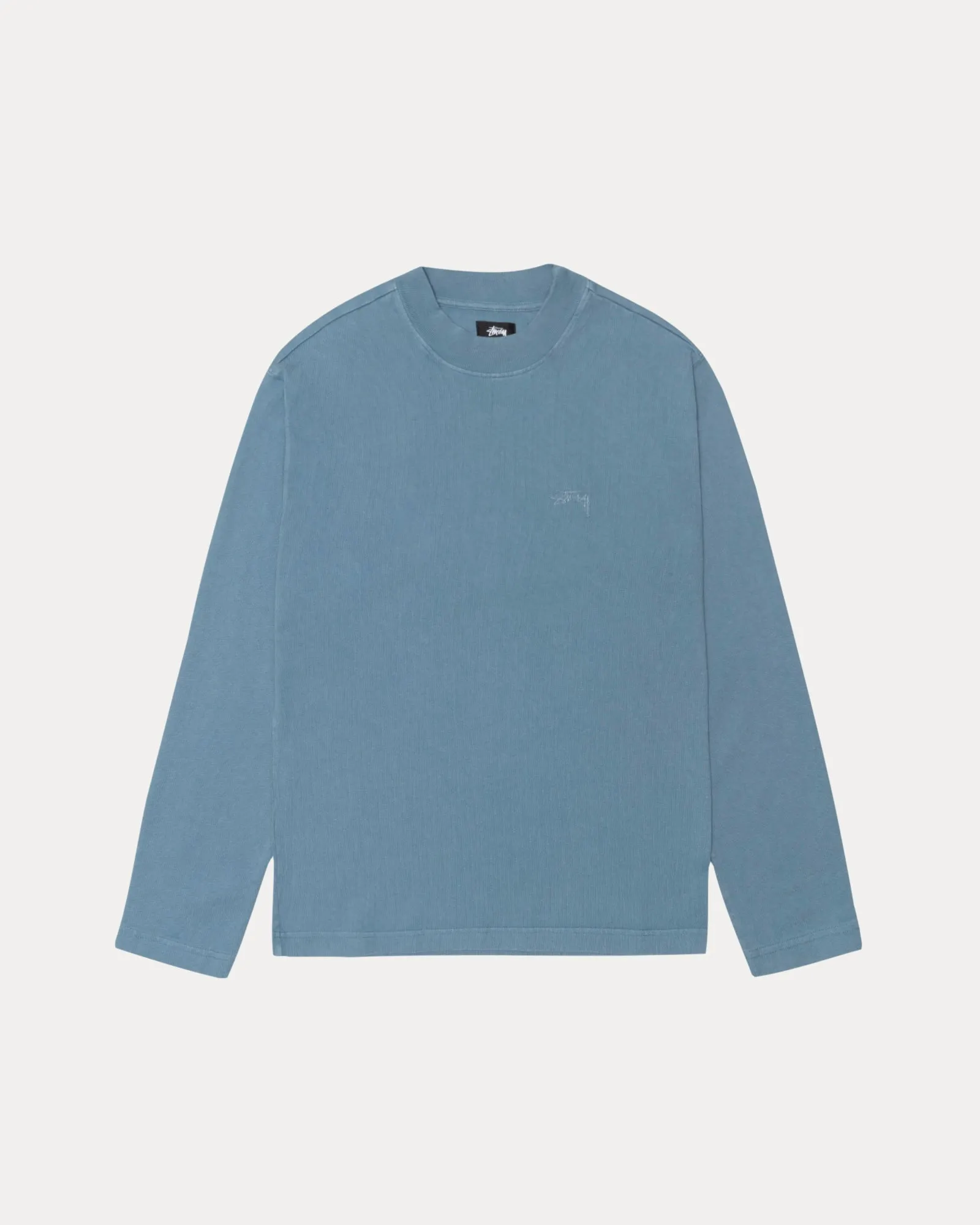 DYED LS MOCK NECK TEE sold by Stussy