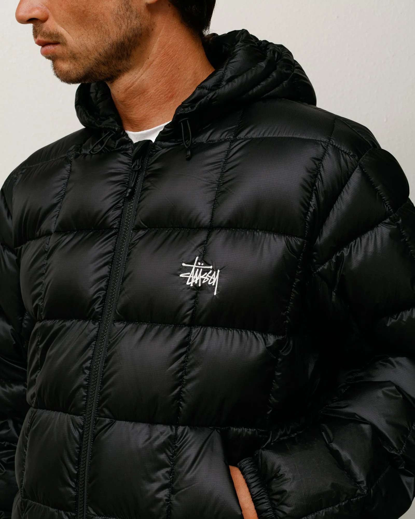 MIDWEIGHT HOODED PUFFER sold by Stussy product image thumbnail 2