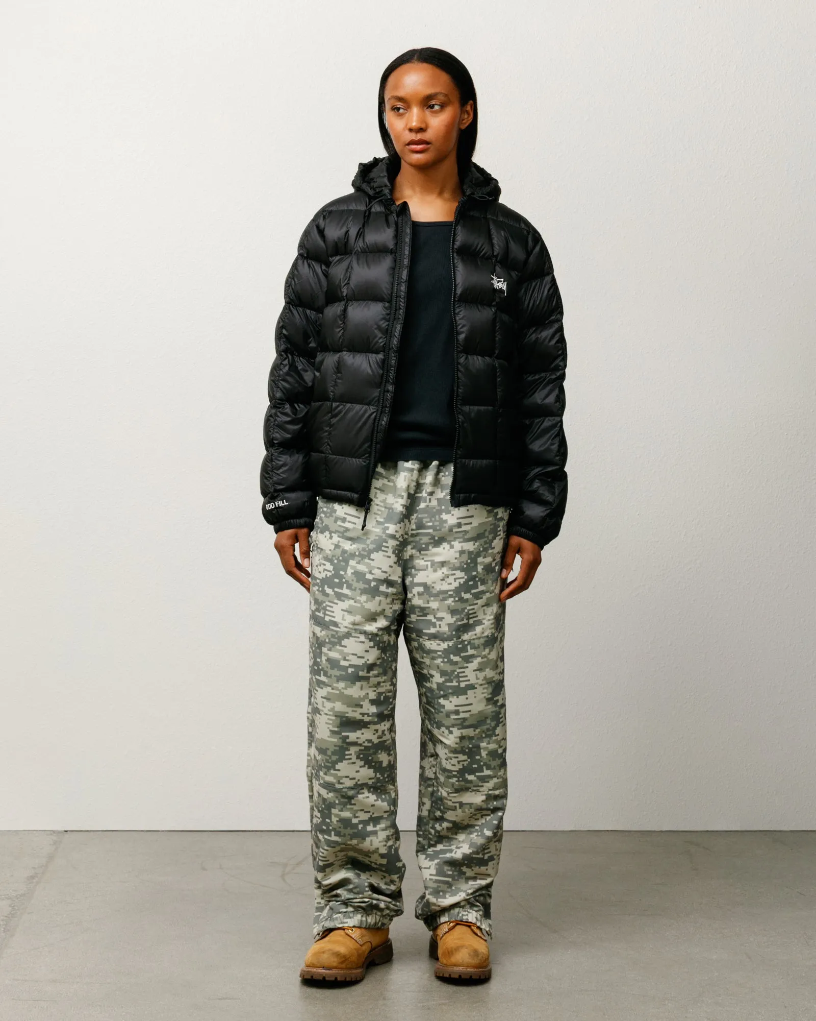 MIDWEIGHT HOODED PUFFER sold by Stussy product image thumbnail 3