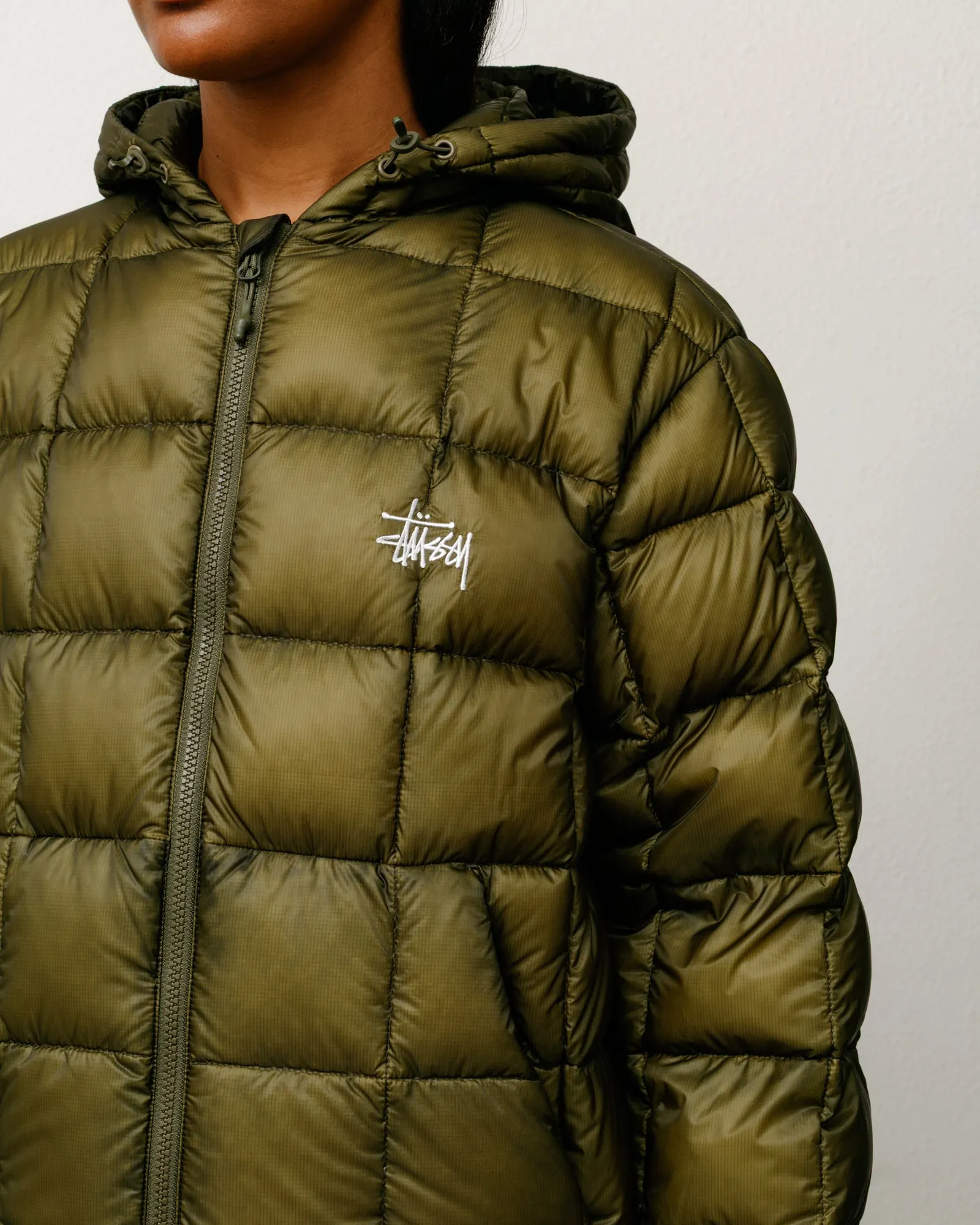 MIDWEIGHT HOODED PUFFER sold by Stussy product image thumbnail 5