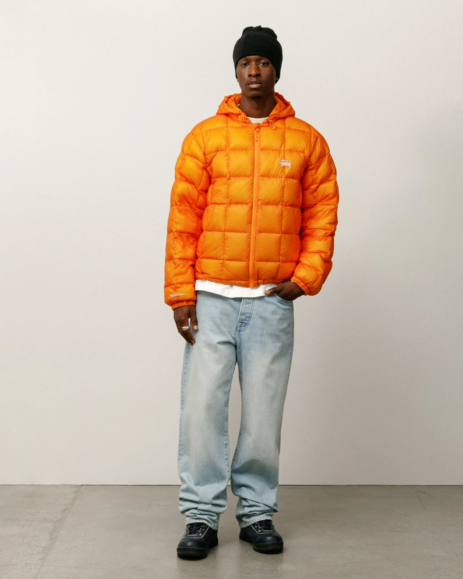 MIDWEIGHT HOODED PUFFER sold by Stussy