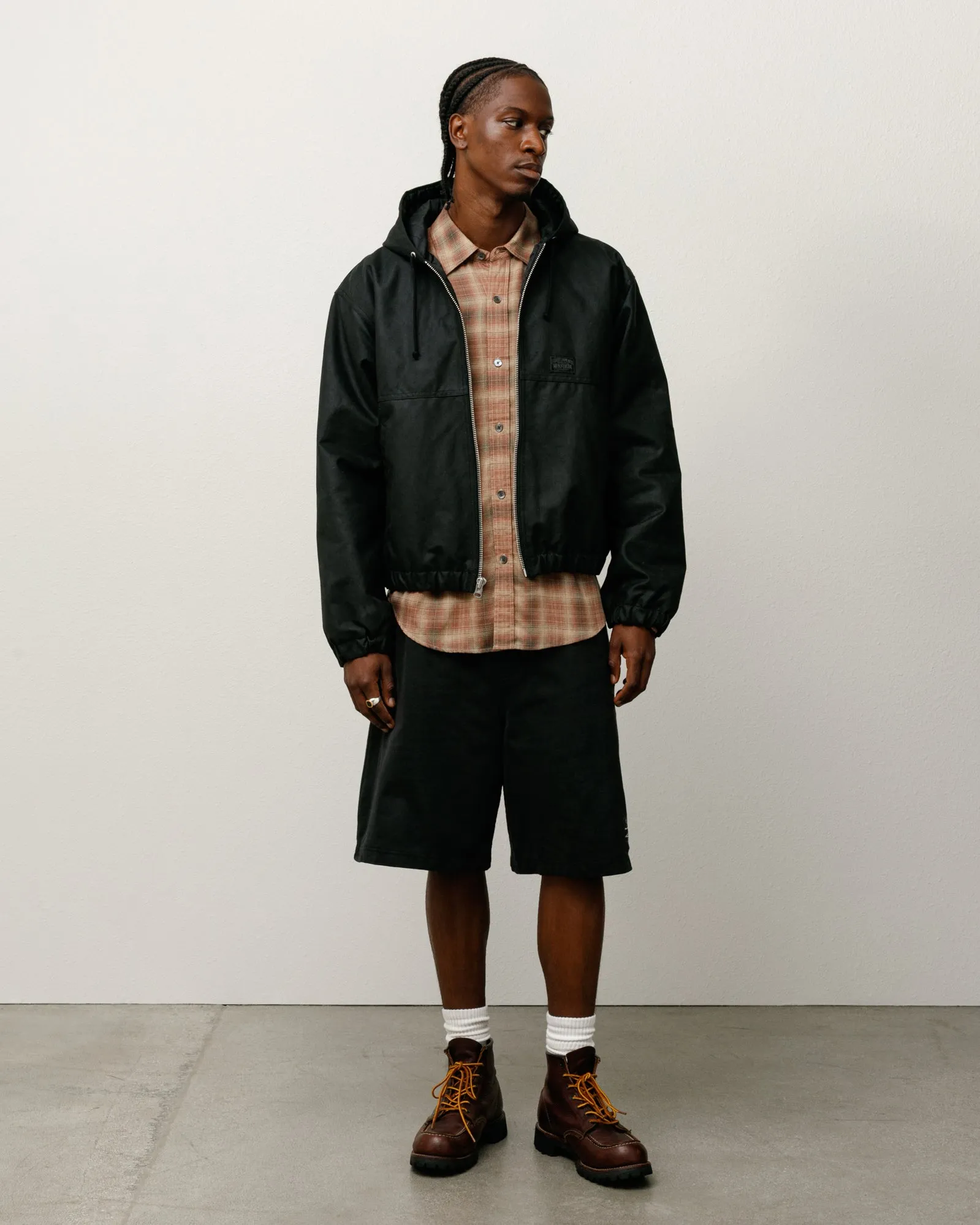 WAXED COTTON WORK JACKET sold by Stussy