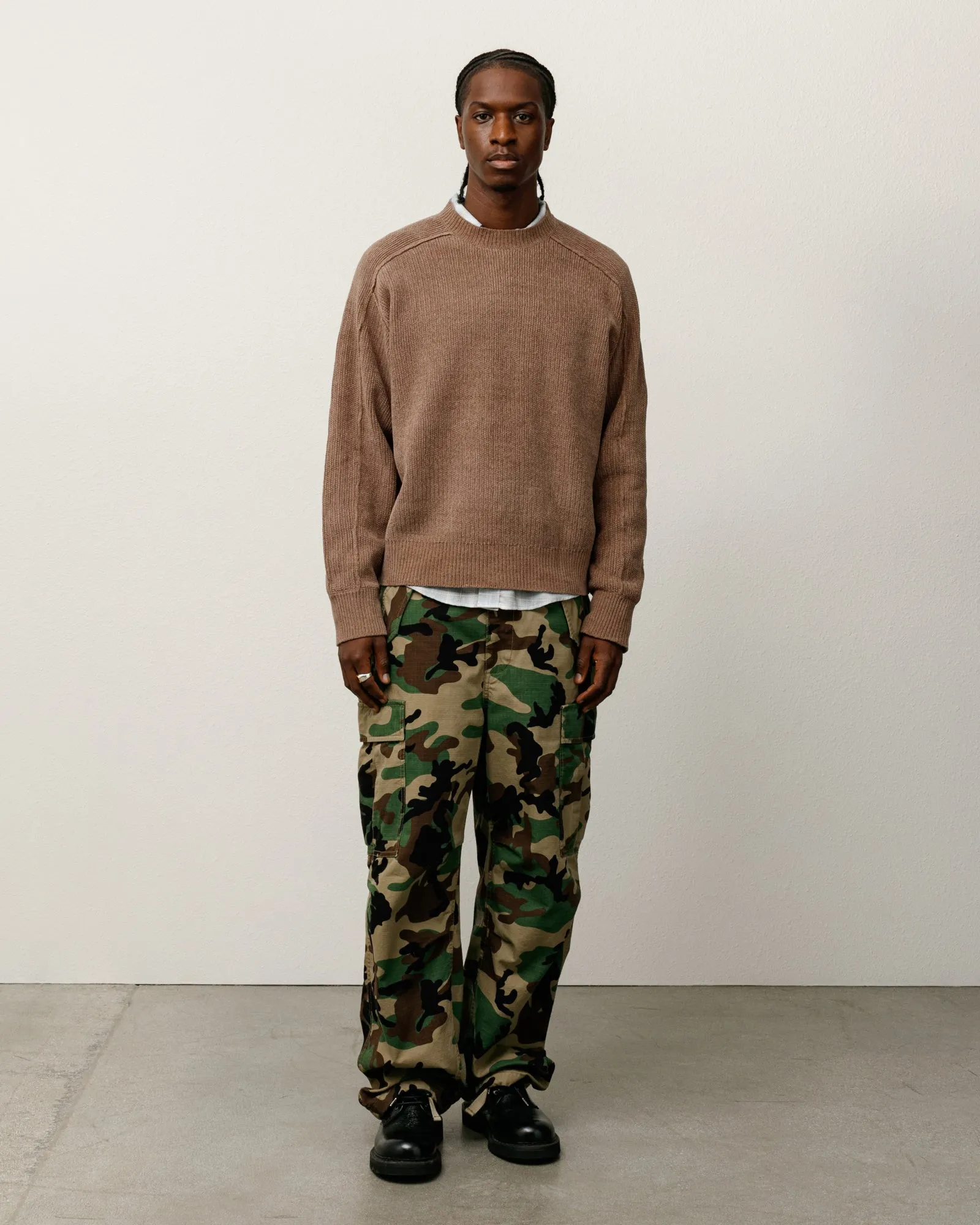 EXPOSED SEAM CREW sold by Stussy