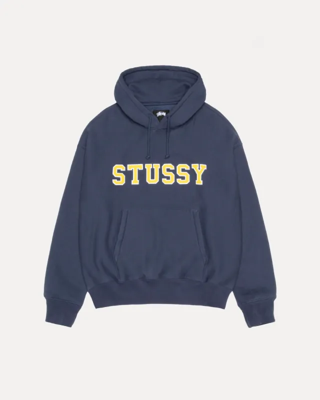 FELT APPLIQUE HOODIE sold by Stussy