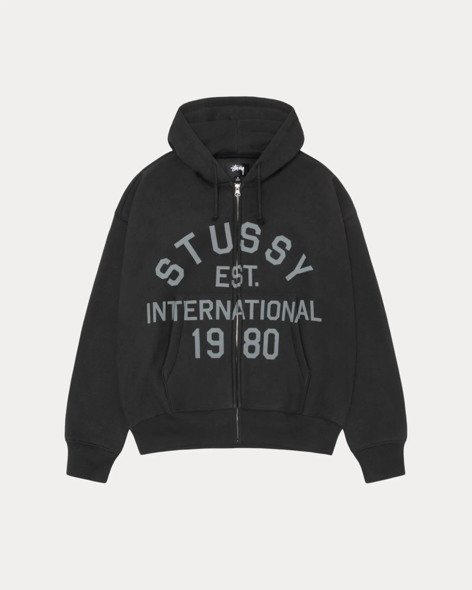 ESTABLISHED ZIP HOODIE sold by Stussy