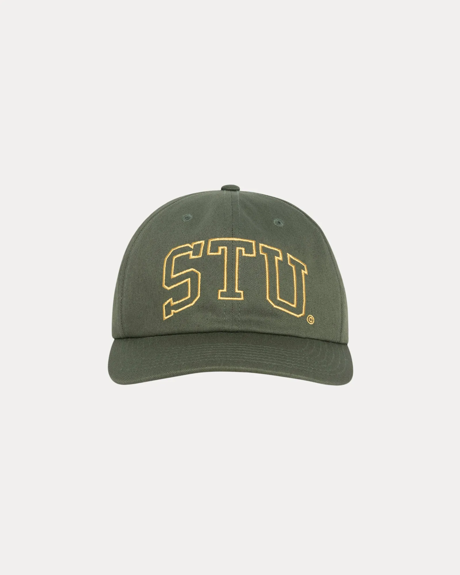 MID-DEPTH STU ARCH STRAPBACK sold by Stussy
