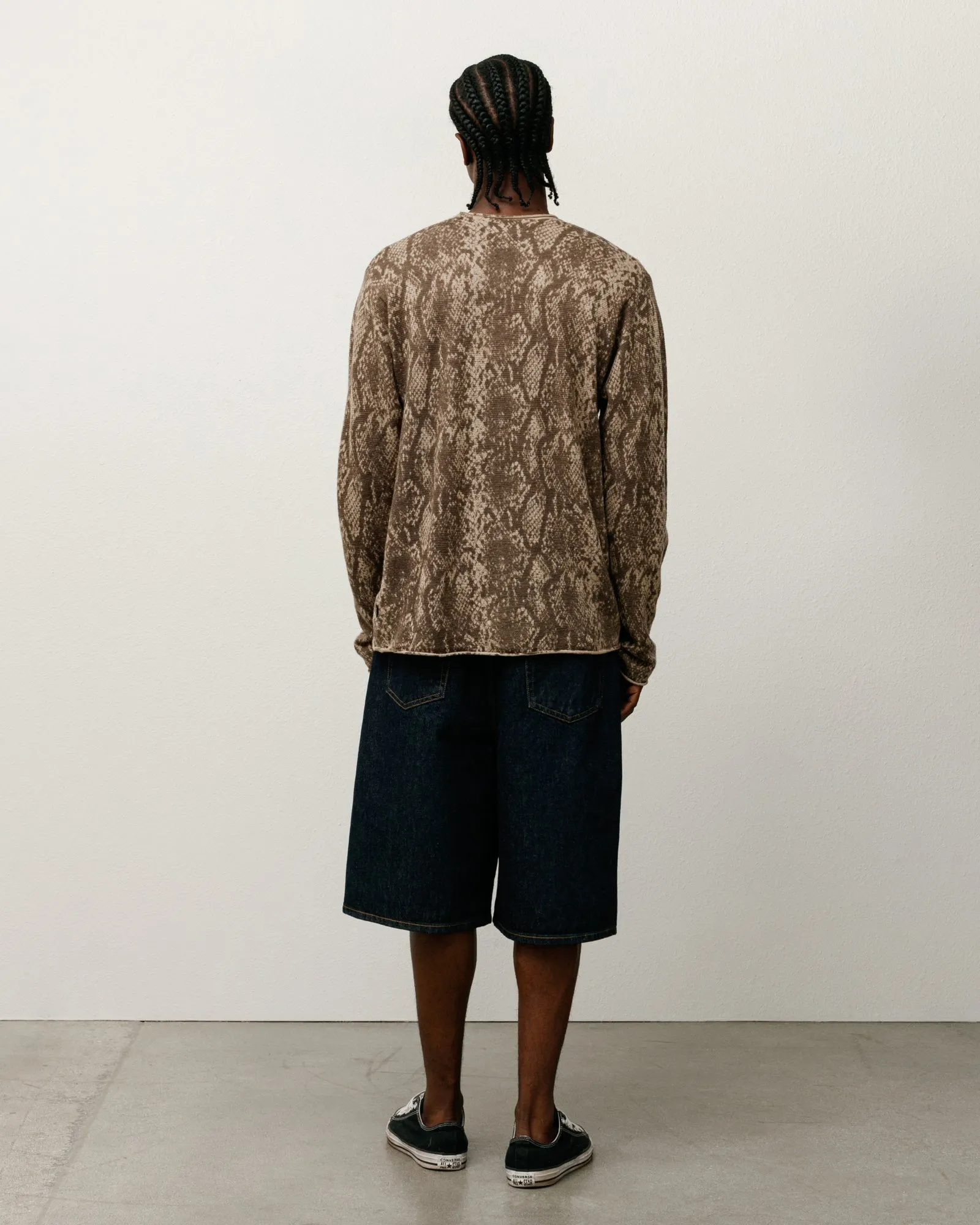 PYTHON KNIT CREW sold by Stussy product image thumbnail 2