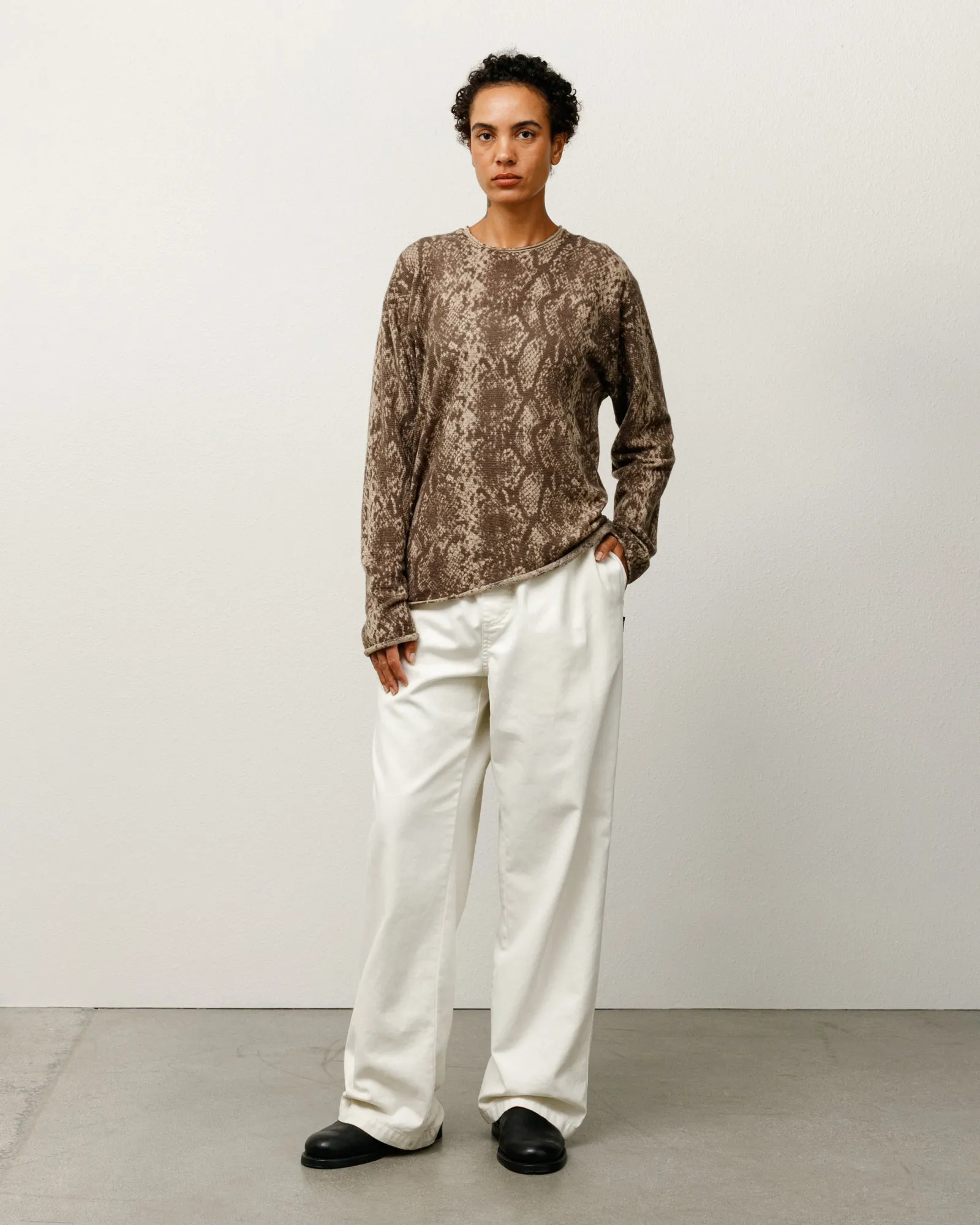 PYTHON KNIT CREW sold by Stussy product image thumbnail 3