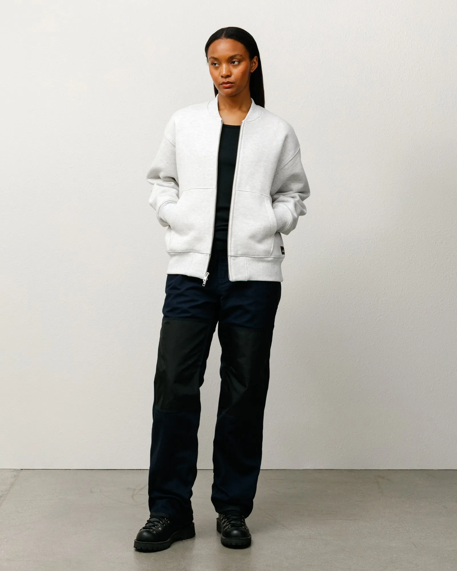 THERMAL LINED FLEECE BOMBER sold by Stussy product image thumbnail 4