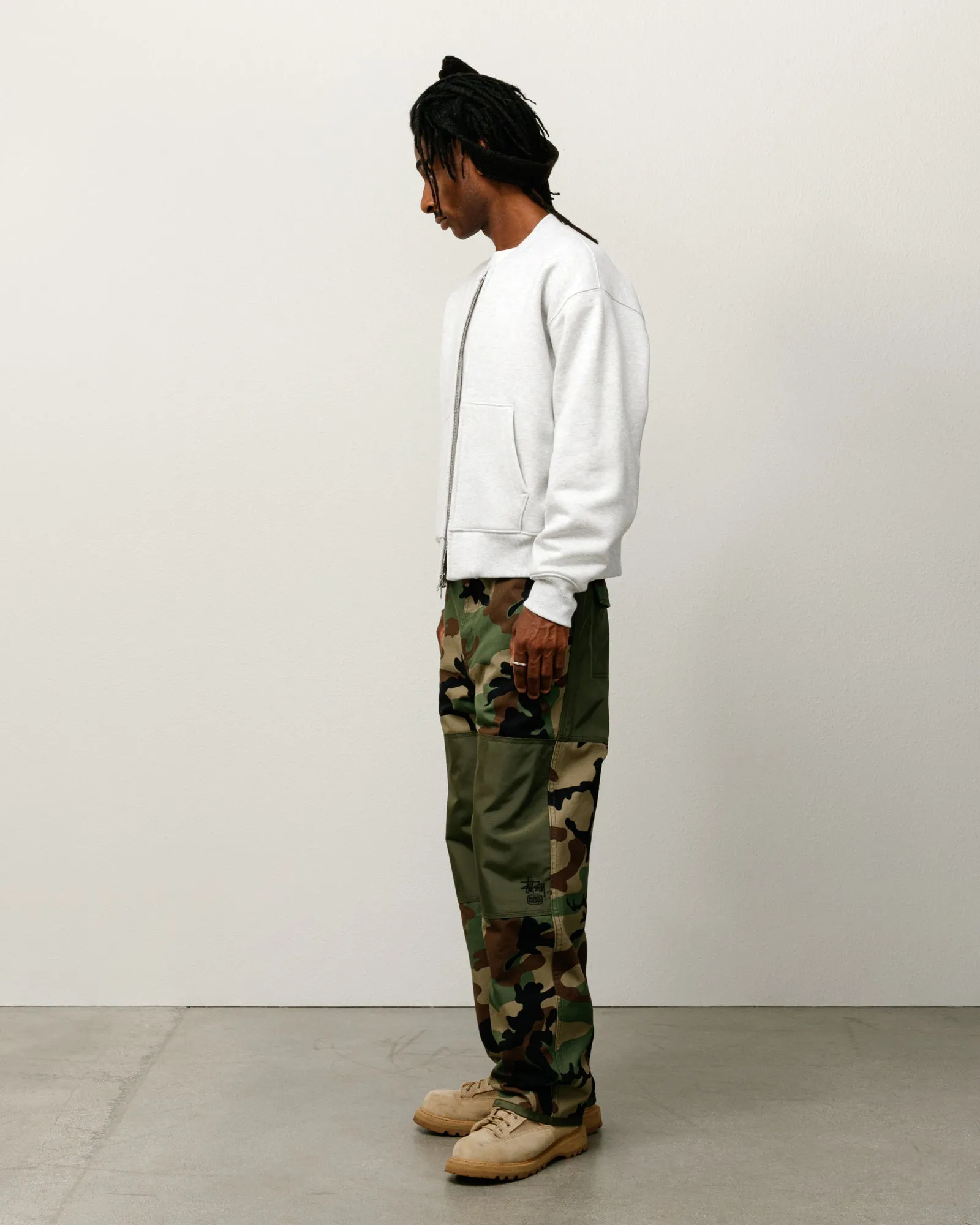 THERMAL LINED FLEECE BOMBER sold by Stussy product image thumbnail 2