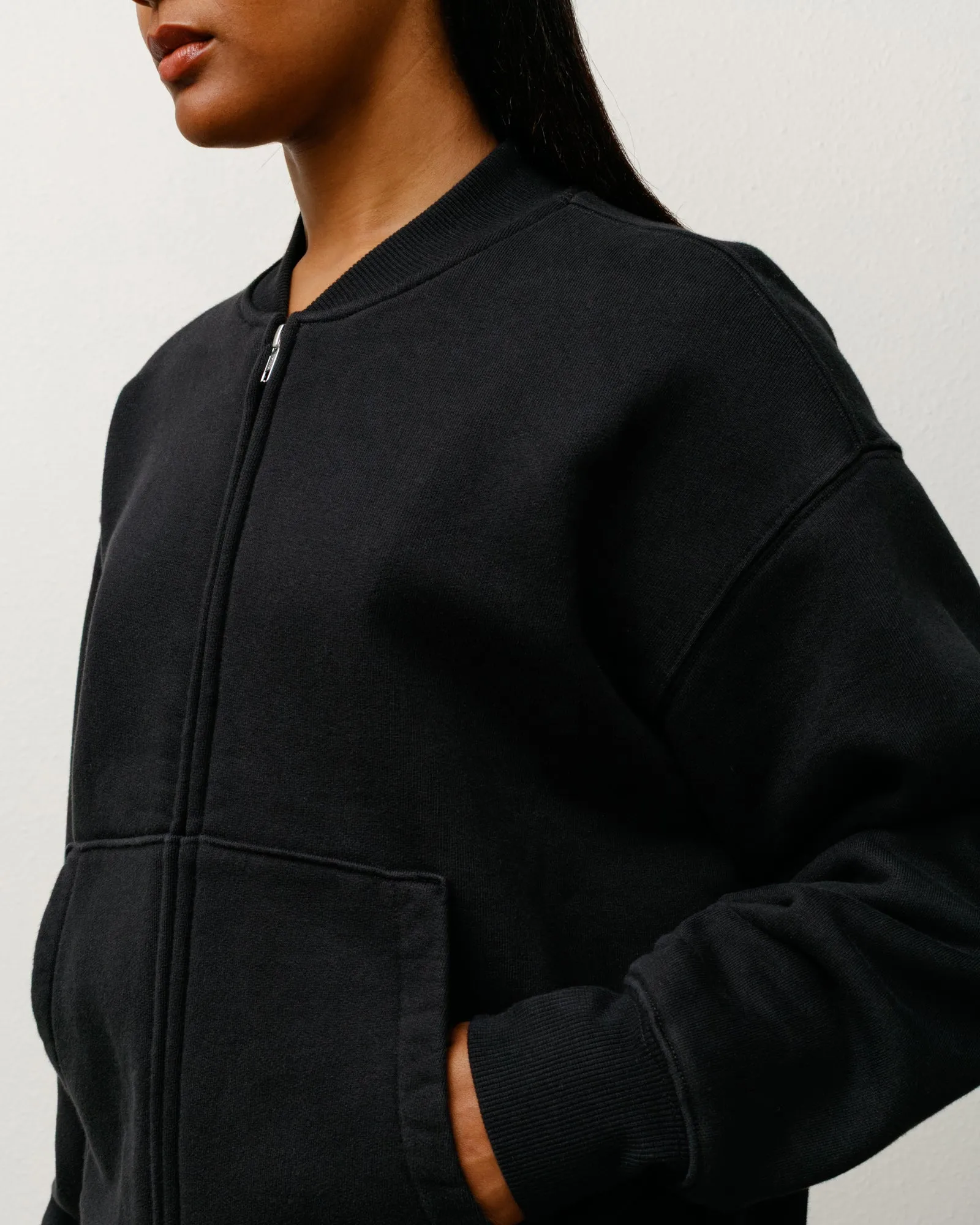THERMAL LINED FLEECE BOMBER sold by Stussy product image thumbnail 4