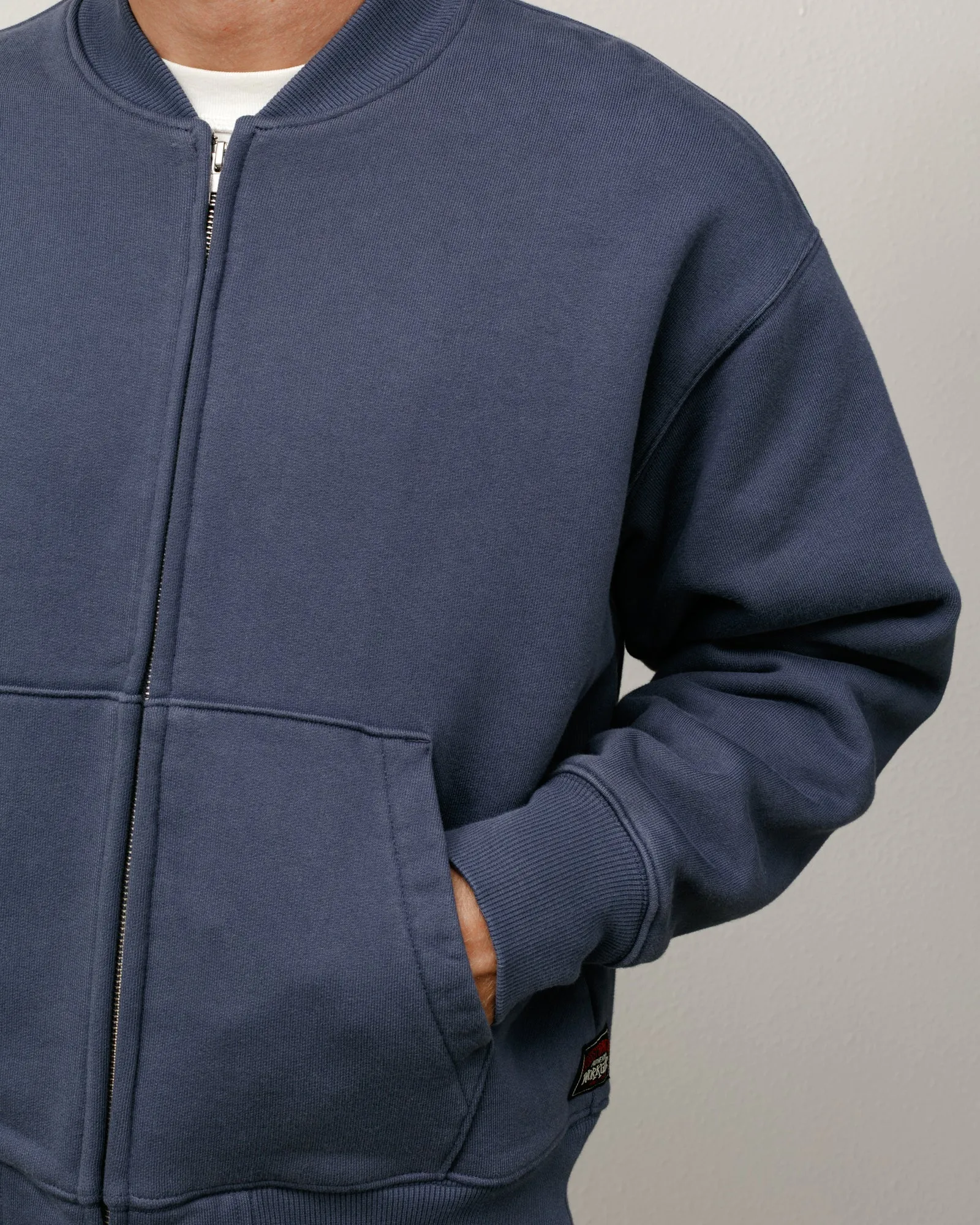 THERMAL LINED FLEECE BOMBER sold by Stussy product image thumbnail 2