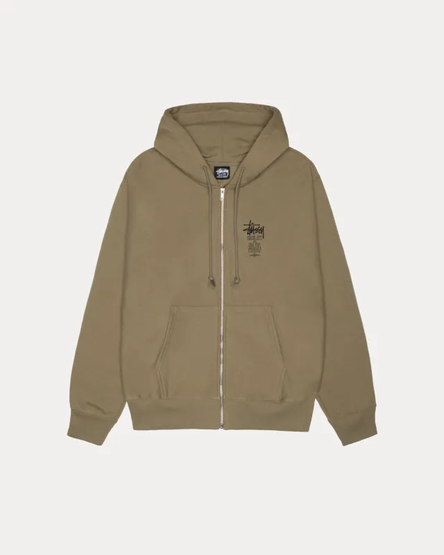 SWIM OUT ZIP HOODIE sold by Stussy