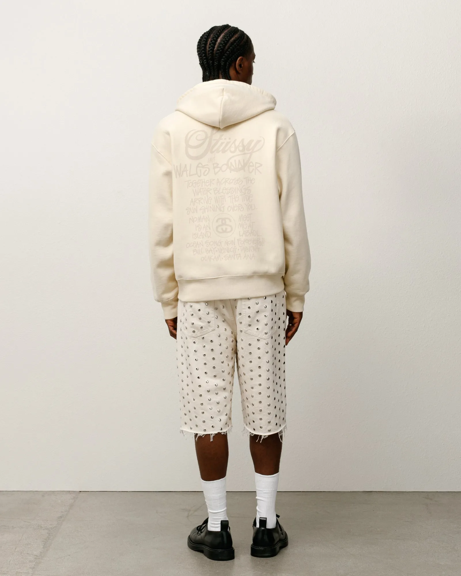 WALES BONNER STUDDED SHORT sold by Stussy product image thumbnail 3