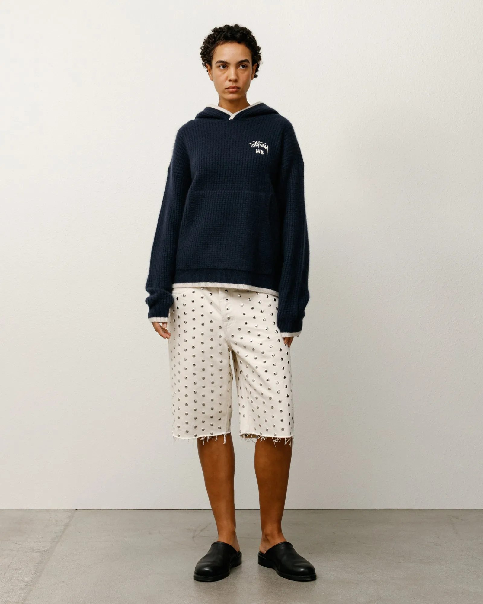 WALES BONNER STUDDED SHORT sold by Stussy product image thumbnail 4